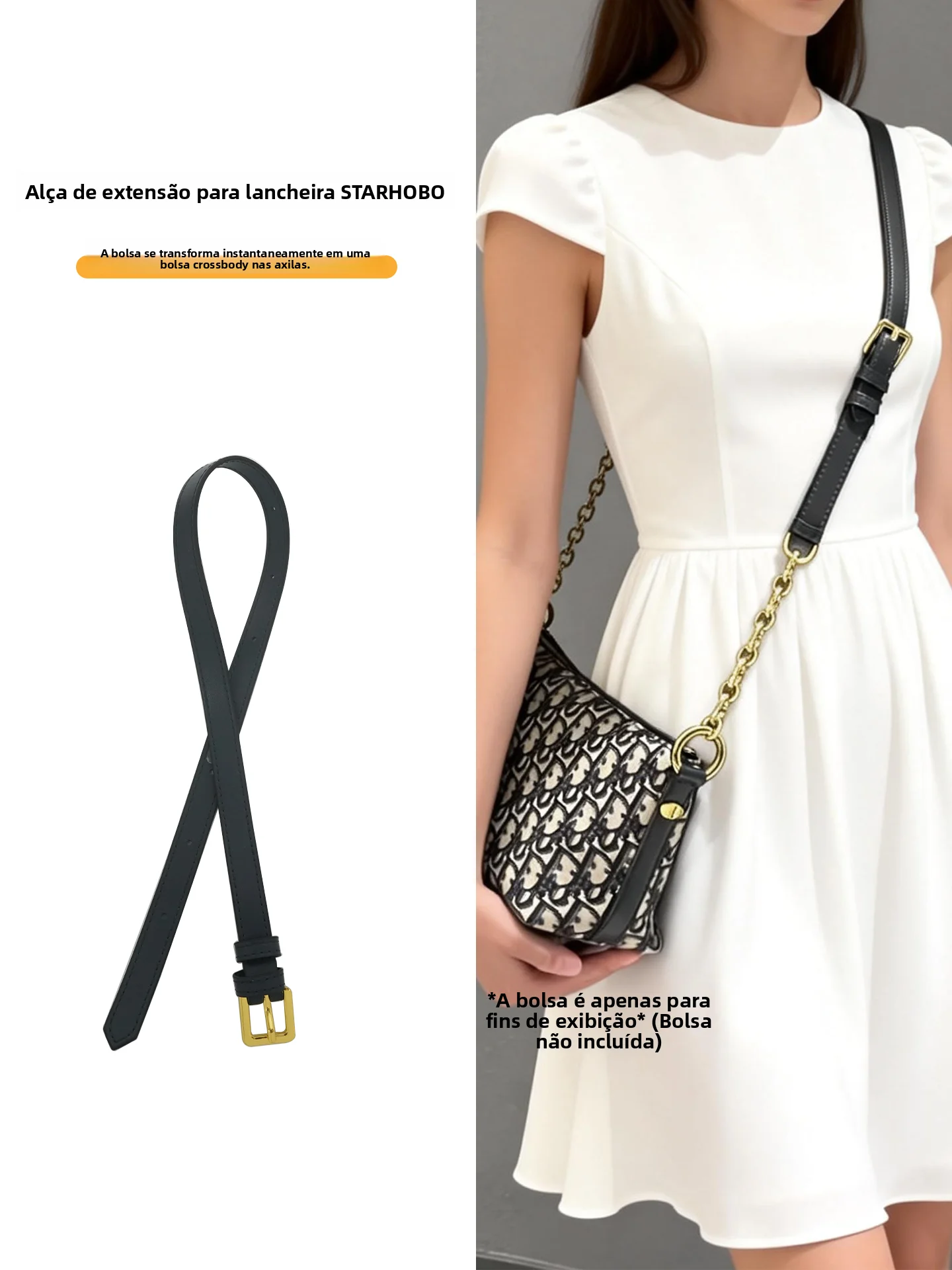 hobo-lunchbox-bag-extended-strap-underarm-crossbody-oulder-strap-lengthened-accory-modin-part