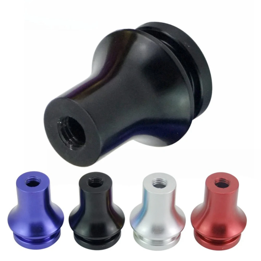 Low Profile Gear Knob Boot Adapter for Auto Manual Gear Lever Retainer M10X1 5 Aluminum Alloy and Wear Resistant