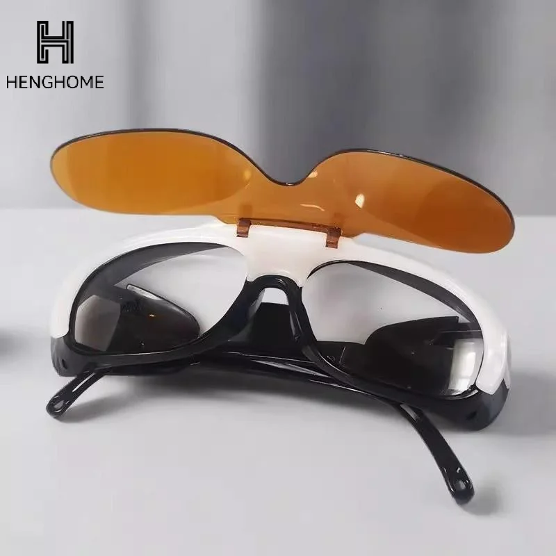 

1PCS Gas Argon Arc Welding Solar Protective Glasses Anti Glare Polishing Safety Working Eyes Protector Equipment Welder Goggles