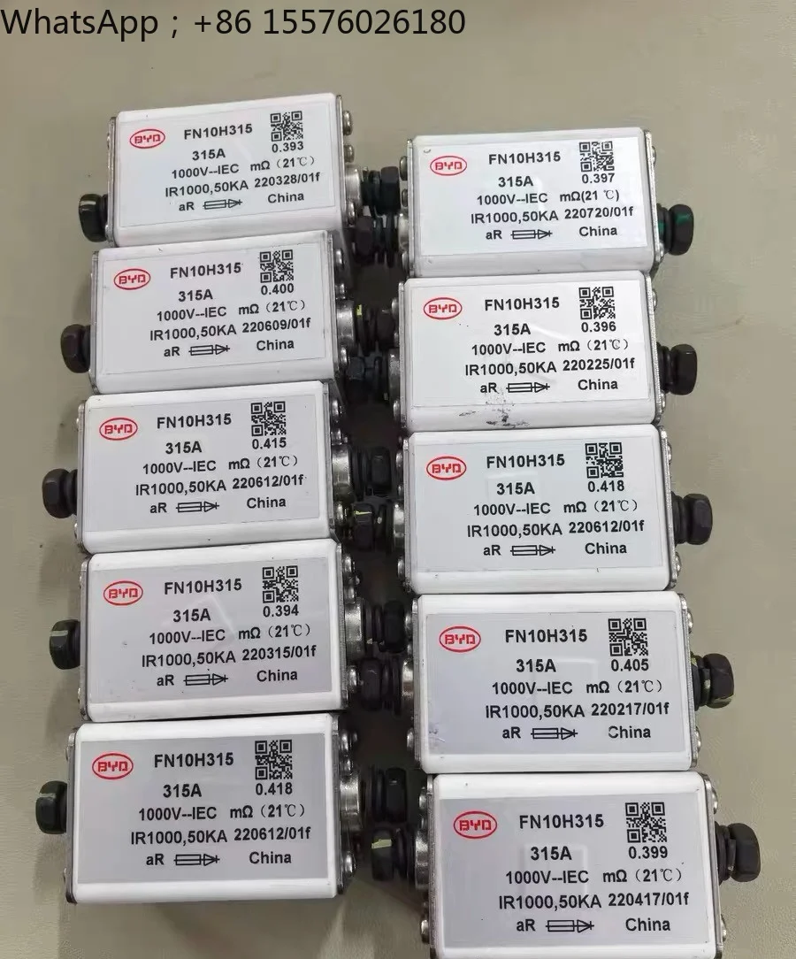 New Energy High Voltage DC Fuse (high Voltage Fuse) FN10H315