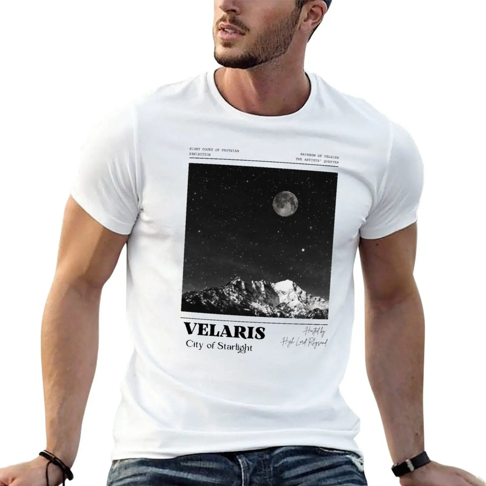 

New Velaris - City of Starlight ACOTAR SJM T-Shirt graphic t shirts oversized t shirts for men