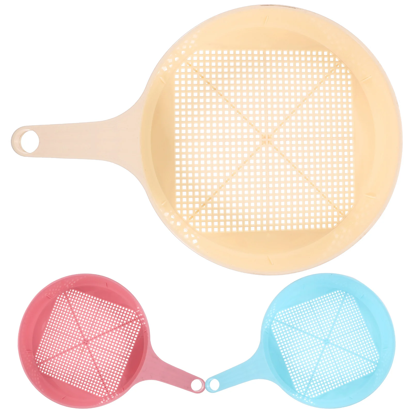 3 قطعة غربال التربة شبكة بلاستيكية حديقة أداة لتصفية الحجارة السماد غربلة خفيفة الوزن دائم البستنة الملحقات #6