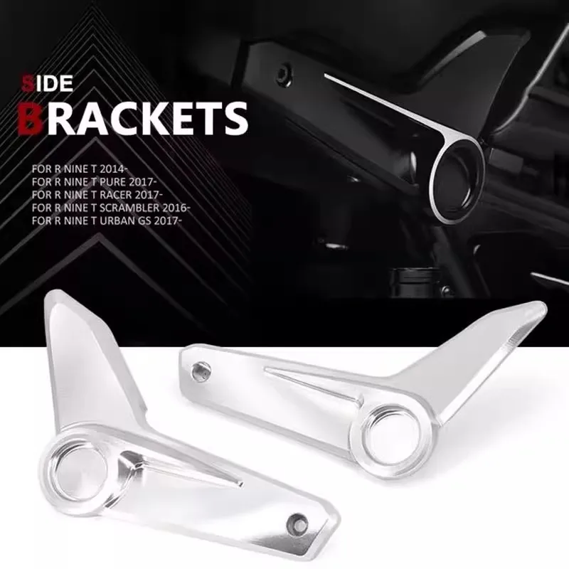 For BMW R9T R NineT Pure Racer Scrambler Urban GS RNINET 2014- Motorcycle Fairing Side Panel Decorative Seat Bracket Accessory