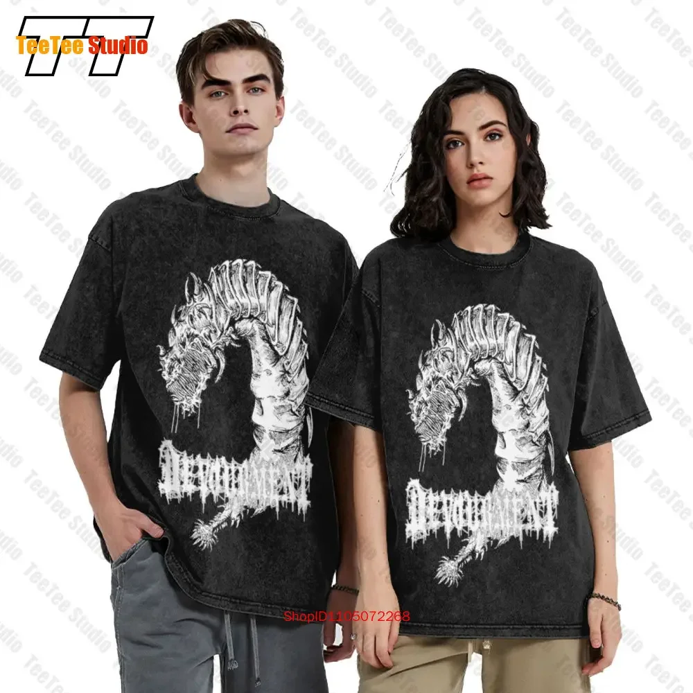Devourment Vintage  T-Shirt S Dying Fetus Suffocation Disgorge Cattle Decapitation SOS5