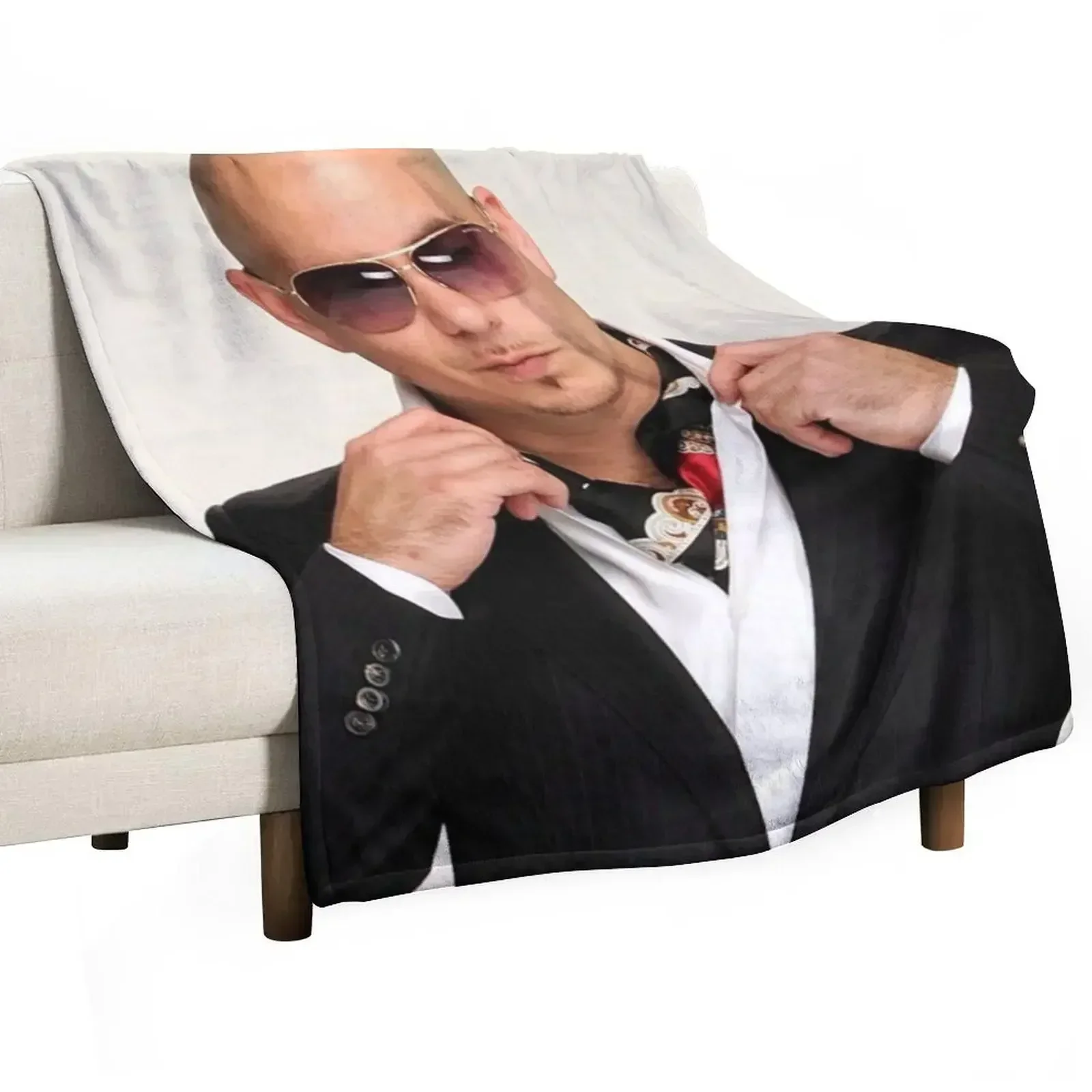 Pitbull Throw Blanket Personalized Gift Decorative Sofa Heavy Large Blankets