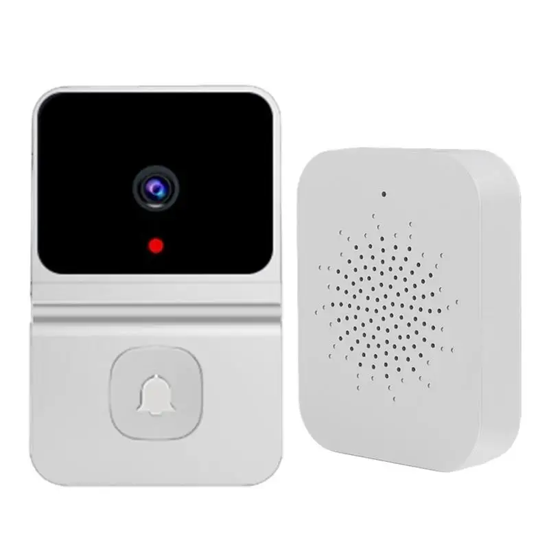 Wireless WiFi Outdoor Doorbell HD Camera Security Door Bell Voice Change Night Vision Video Intercom Home Monitor Door Camera