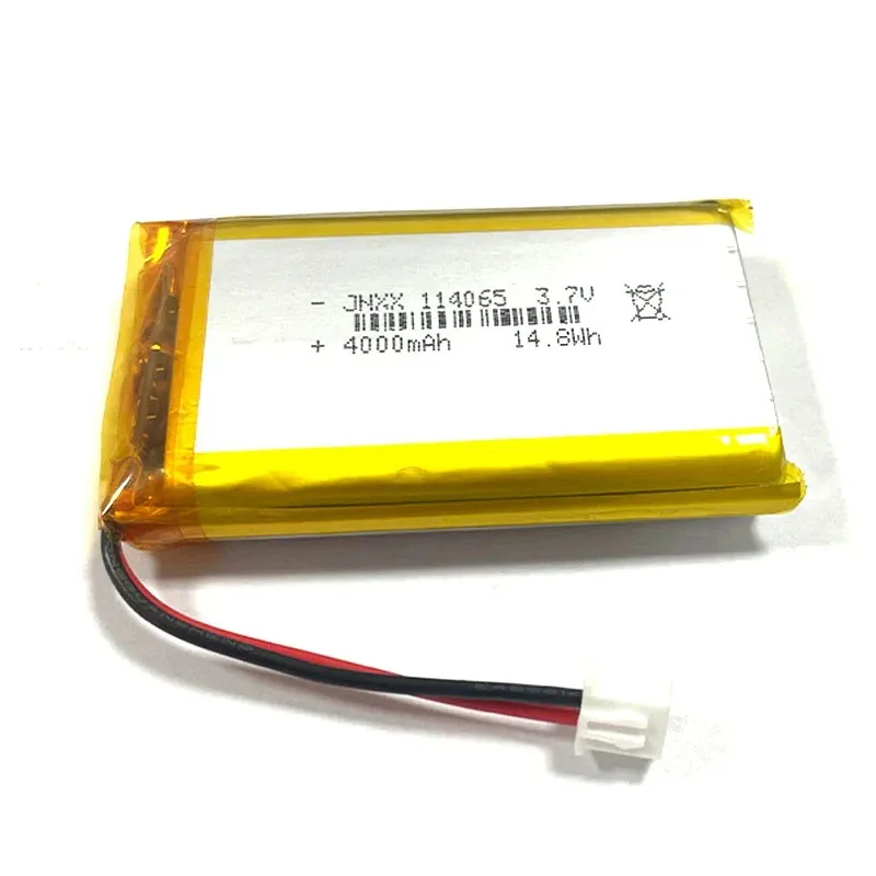 جديد 114065 بطارية ليثيوم بوليمر أصلية 3.7 فولت 4000 مللي أمبير سعة كبيرة ل سمّاعات بلوتوث الحلاقة أداة التجميل قوة البنك #6