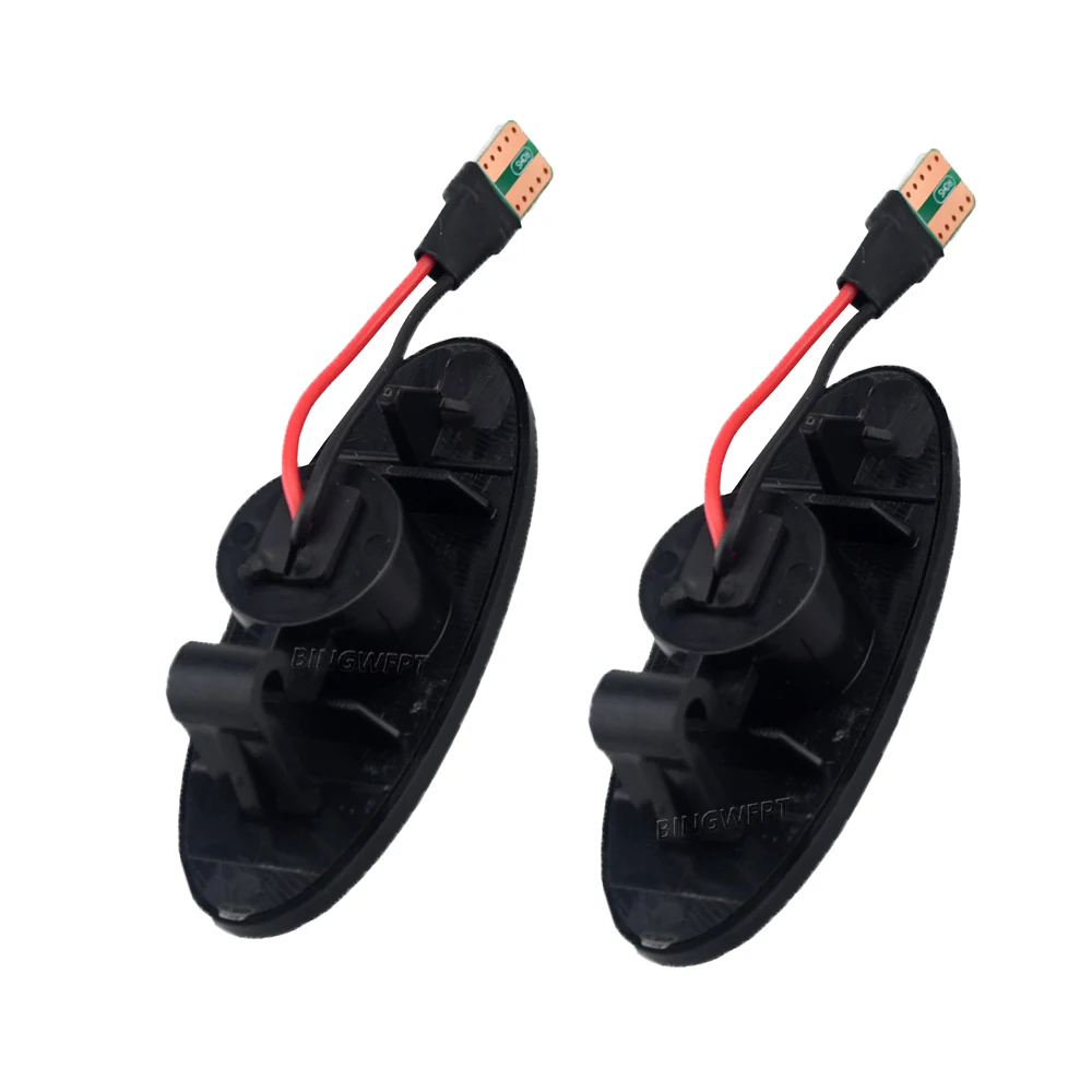 日産エクストレイル T31 キャシュカイ J10 キューブジュークリーフマイクラマイクラ K13 注 E11 車のサイドマーカーライトダイナミック LED ターンシグナルランプ