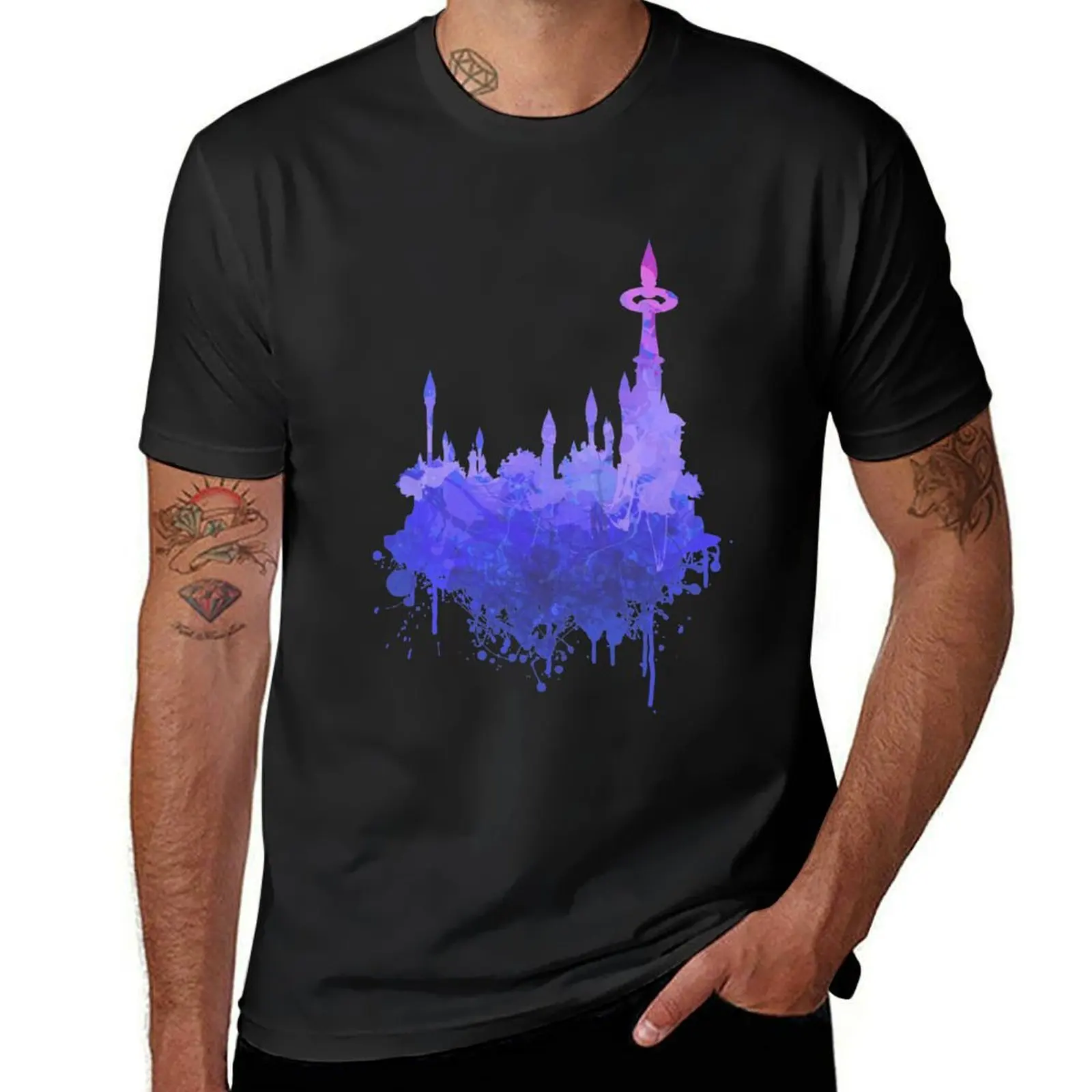 Dalaran, City of Mages T-Shirt hippie clothes summer clothes customs boys animal print mens graphic t-shirts anime