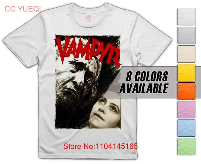 Vampyr V5 Men's T Shirt all sizes S 5XL 8 Colors available long or short sleeves