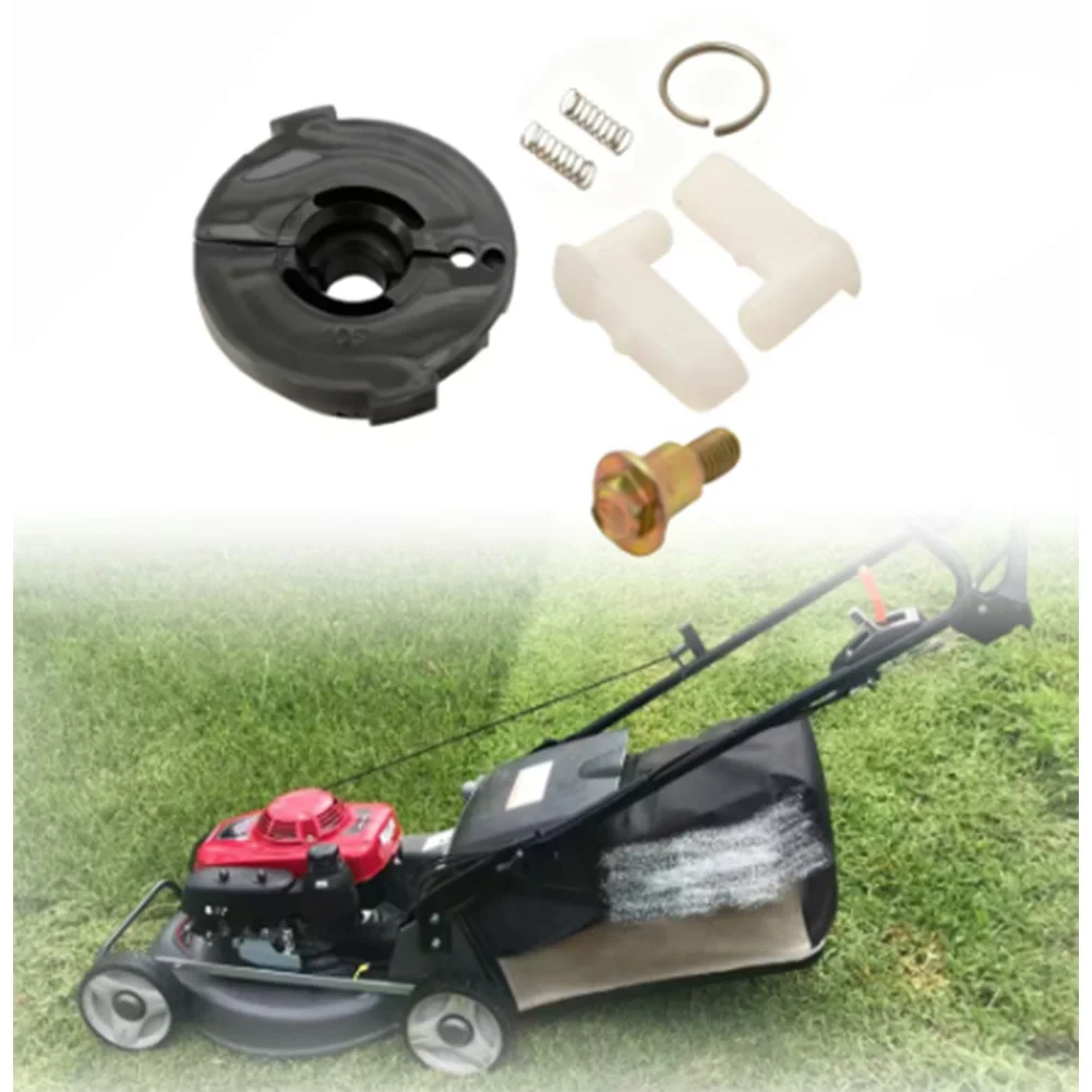 Recoil Starter Pawl Kit for Mower Repair Includes Friction Plate Springs Pawls and Screws for Reliable Winch Performance