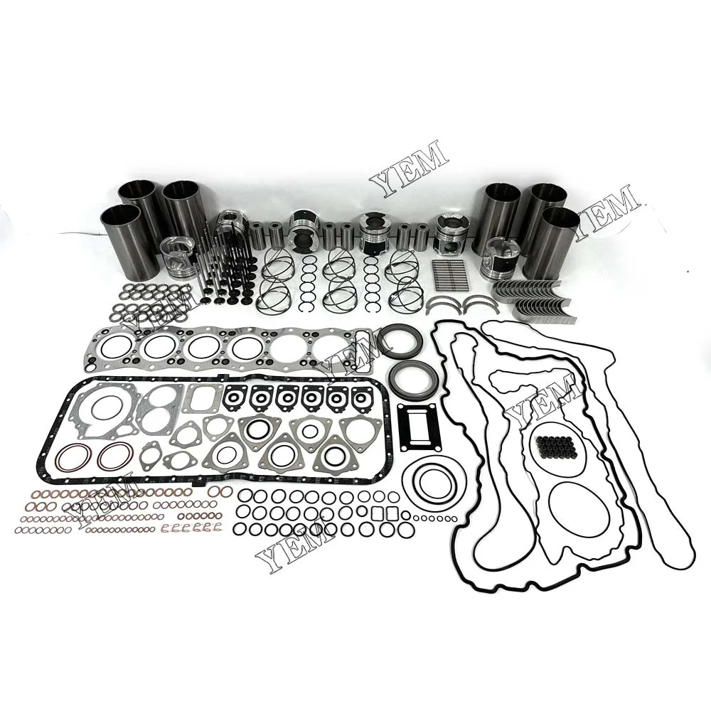 

Practical 6UZ1 Rebuild Kit Cylinder Liner Full Gasket Kit Engine Bearing With Valve Kit For Isuzu engine part