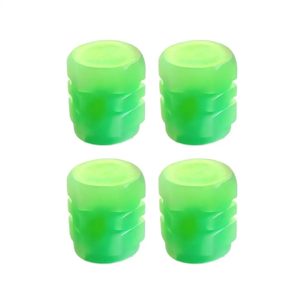 Universal Bicycle Valve Cap Luminous Tyre Rim Stem Covers Nozzles Light Bike & Motorcycle Accessories