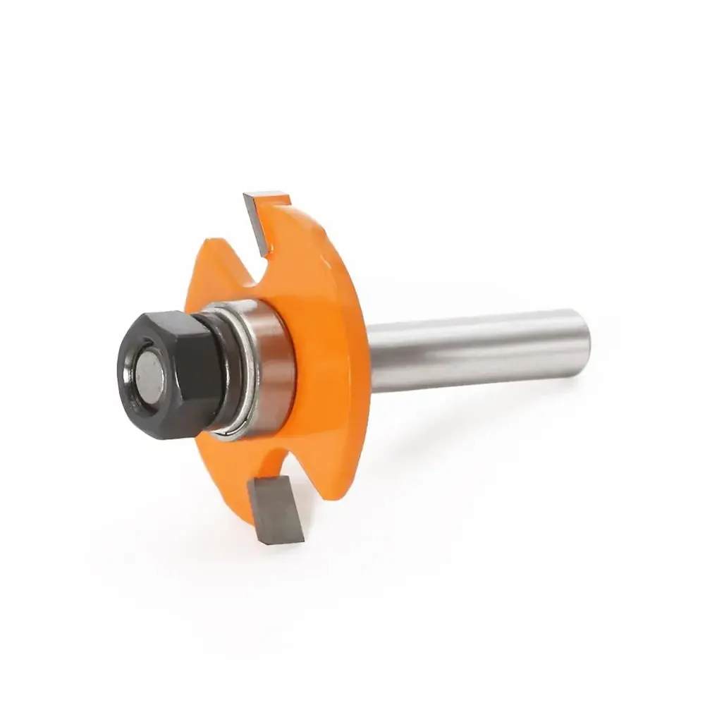 Imagem -06 - tipo Shank Fresadora Escultura em Madeira Biscuit Joint Slot Cutter Articulações Entalhe Router Bit mm Altura mm 1pc t