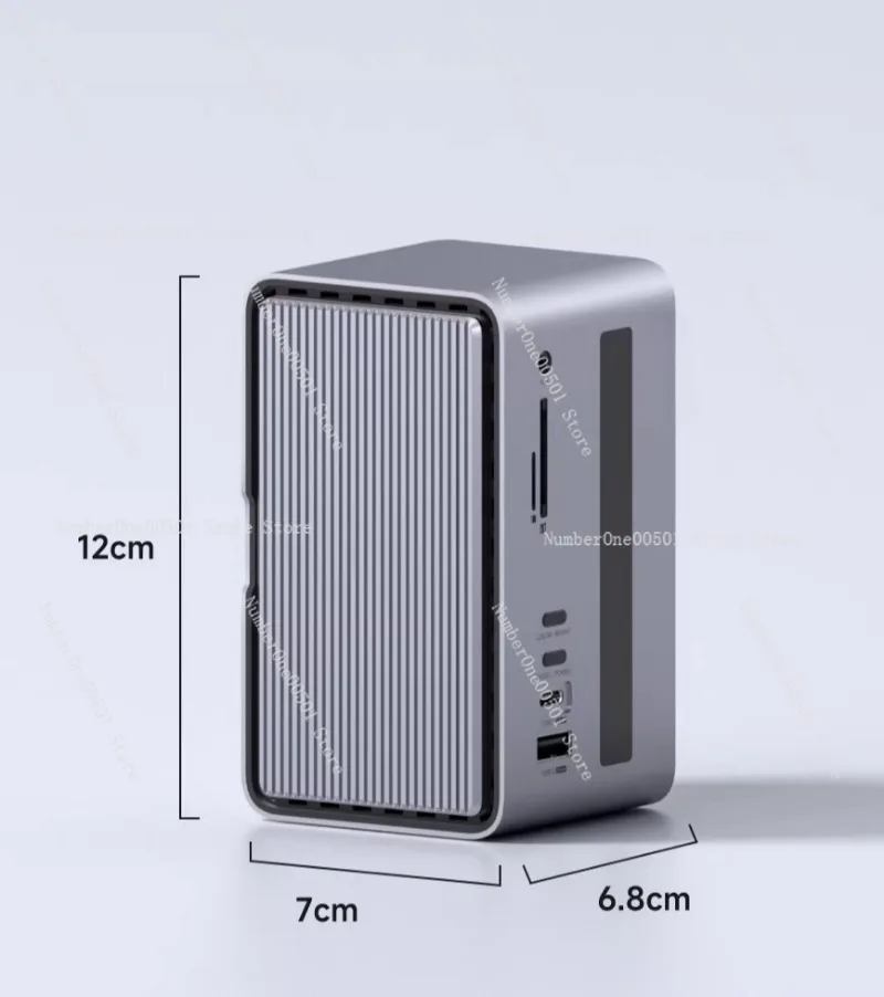 

U100 Pro M.2 Enclosure Type 4 3 Vertical Dock for Desktop PC Laptop Storage Expansion