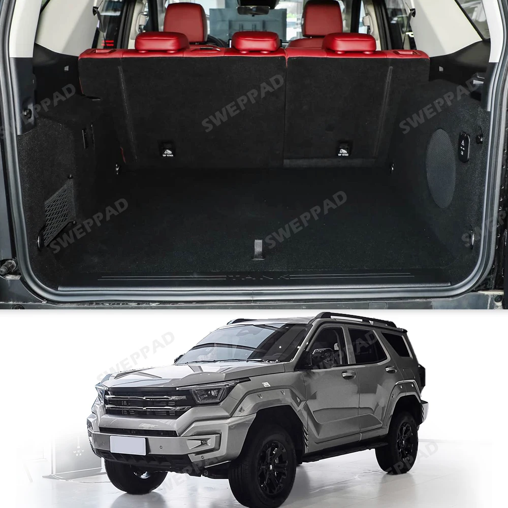 

Подкладка багажника для Tank 400 2023 2024 2025, полное покрытие, всепогодный коврик в багажник с защитой спинки, индивидуальный ковер, чехол