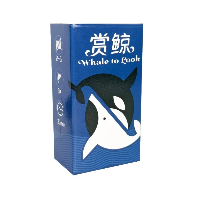 Whale to Look Bilingual Game – Oink Game and Game Collection Cards for Multicultural Parties Board Games