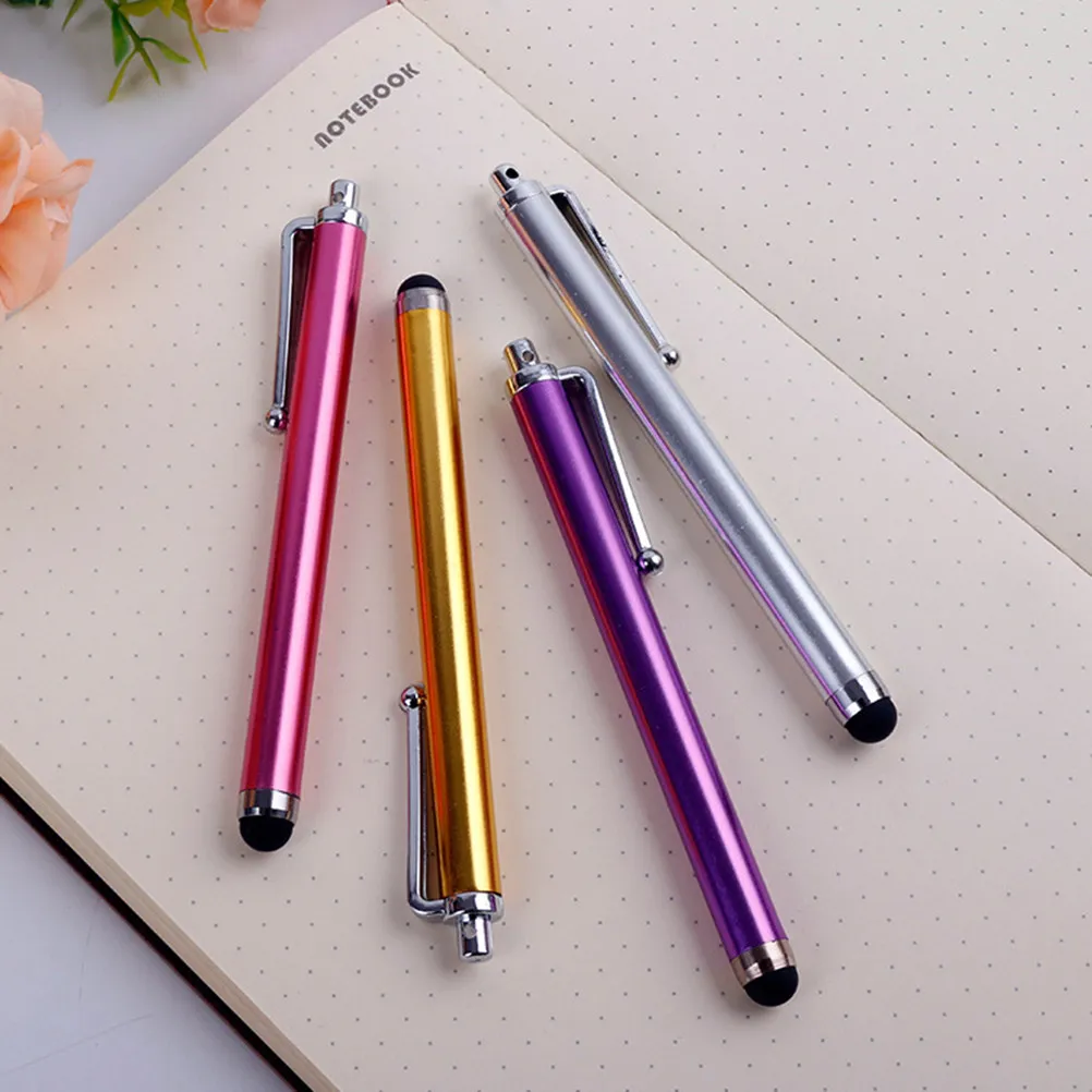 15Pcs Capacitive Screen Stylus Premium Metal Body Sensitive Tip All Weather Use Winter Spring Summer Autumn Smooth