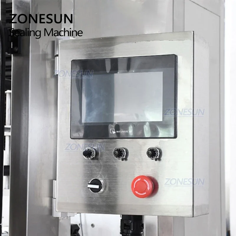 ZONESUN ZS-STB150 Automatische Kunststoff Flasche Hülse Kennzeichnung Maschine Linie PET PVC Film Schrumpf Kennzeichnung Maschine Pcking Maschine
