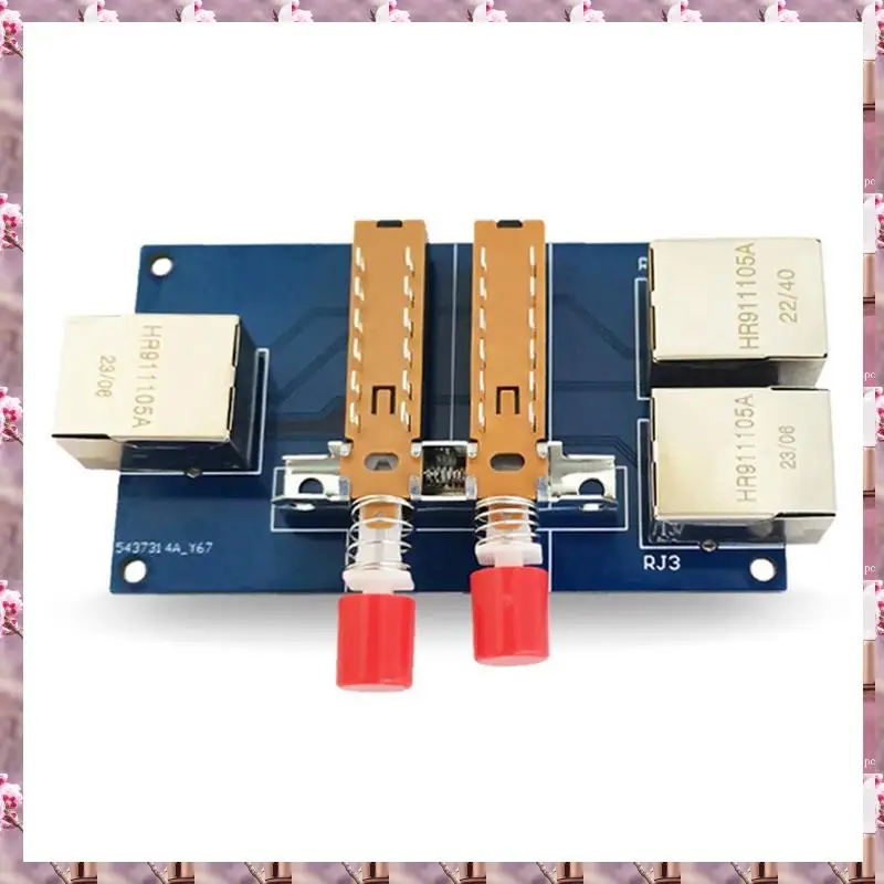 2025 1Set 2-Port Rj45 Internes Und Externes Switcher-Kabel Breitband 2-In-1-Out Netzwerk Port Splitter Modul PCB, 1Set 2-Port Rj4