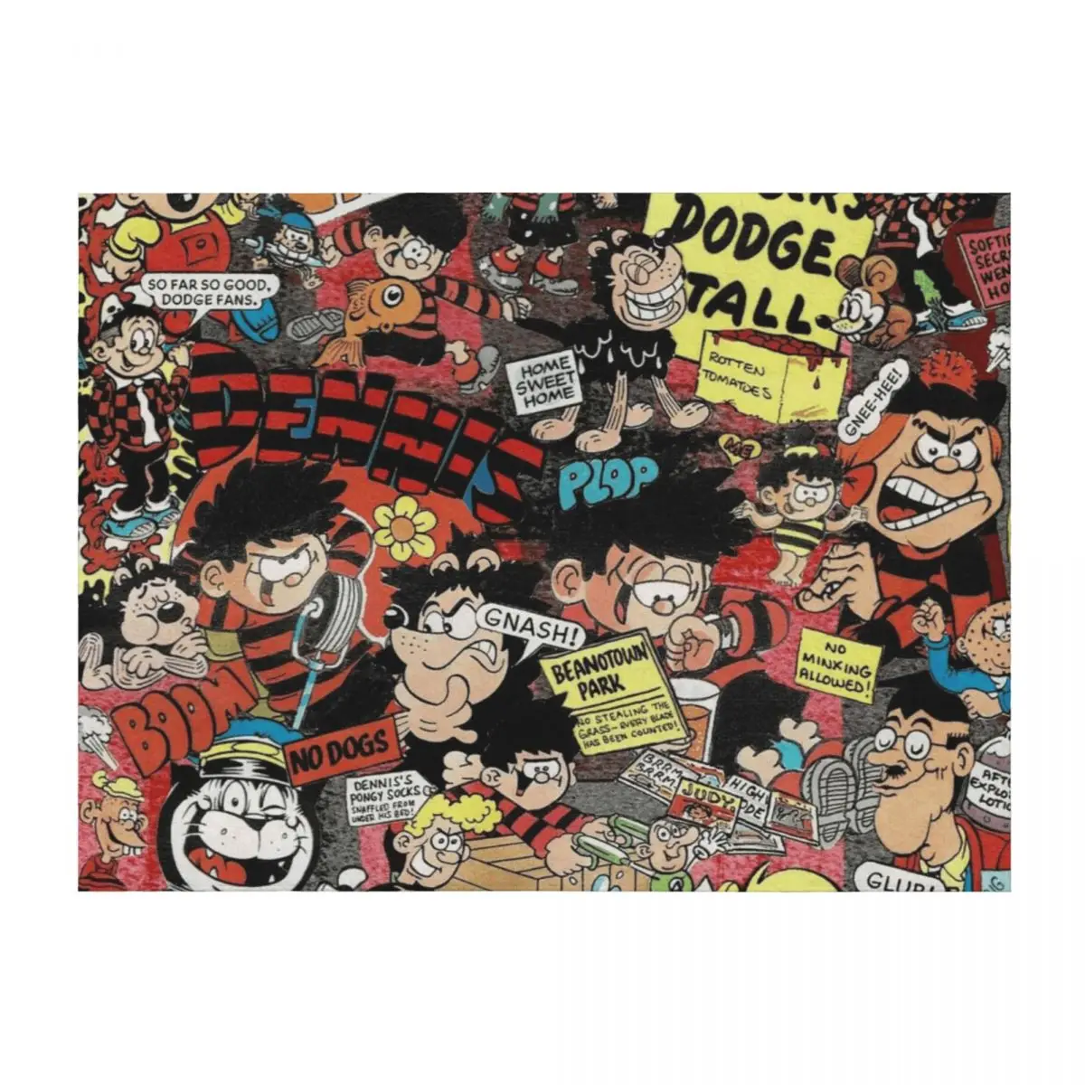 

Beano 2 Throw Blanket Nap Luxury Throw Plaid on the sofa Fashion Sofas Blankets