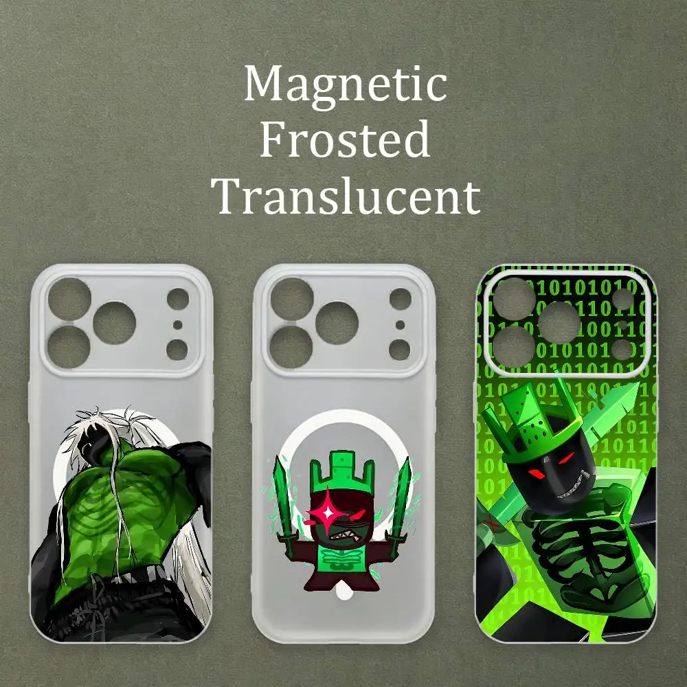 

1x1x1x1 Matte Frosted Semi-transparent Magnetic TPU Case For iPhone 17 11 13 14 15 16 12 Pro Max