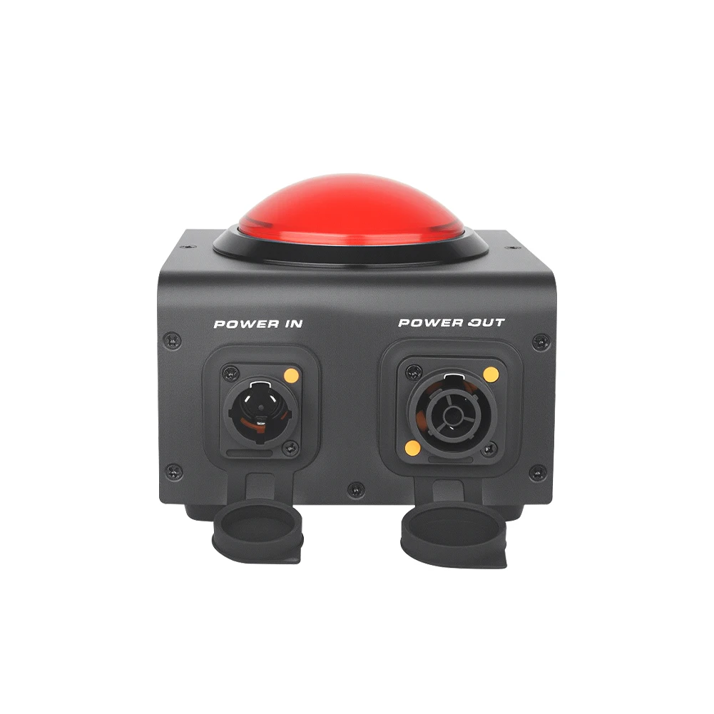 MOKA SFX Red Button Power Controller Mini Console Stage Machine DJ Controller Portable Console for Spark Flame CO2 Jet Machine