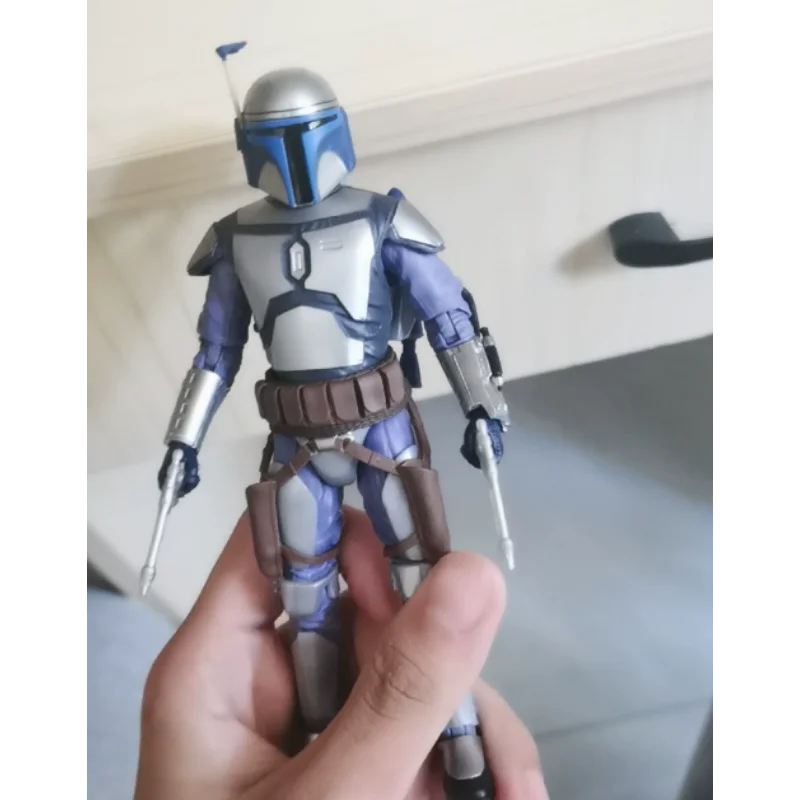[In-Stock] Hasbro Star Wars The Black Series Jango Fett & Asajj Ventress (Bounty Hunter) 15cm Action Anime Figure Model Toys