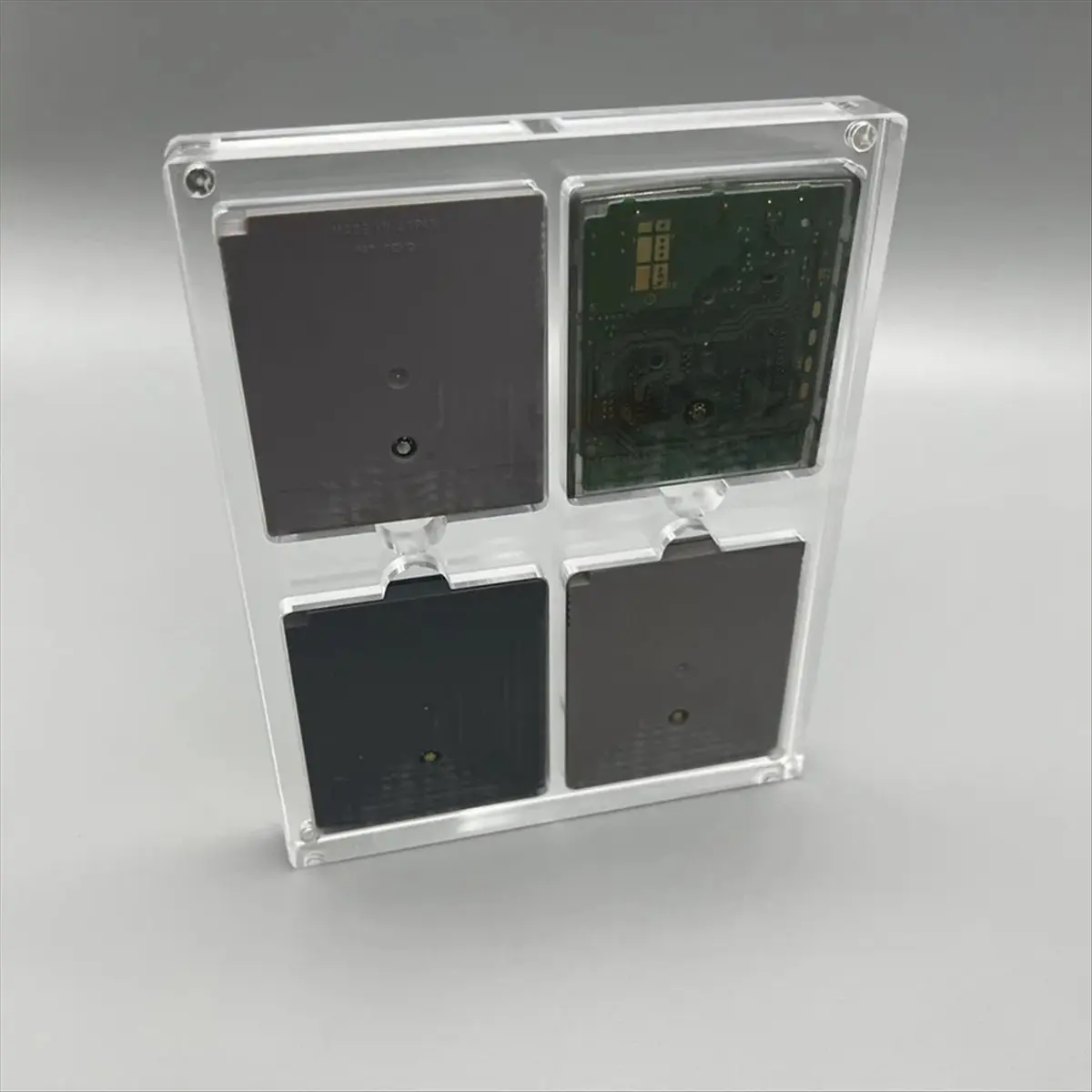 A40I High Transparency Acrylic Magnetic Suction Cover Games Storage Box Hard Shell Cartridge Case for GameBoy GB view 5