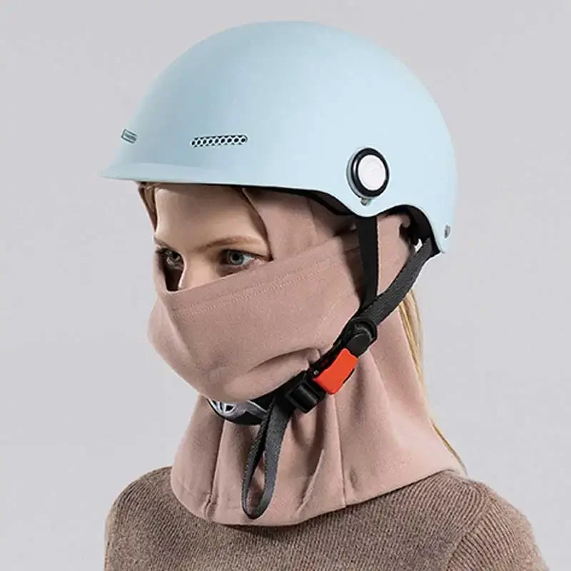 

Women Autumn Winter Hat Cycling Windproof Warm Electric Vehicle Plush Insulation Ear Protection Face Scarf Skiing Balaclava Cap