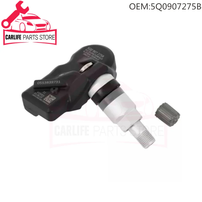 5Q0907275B 5Q0907275 Tire Pressure Sensor TPMS 433MHz For Audi A6 Q5 Q7 Porsche Skoda VW Volkswagen Passat Amarok Arteon Beetle