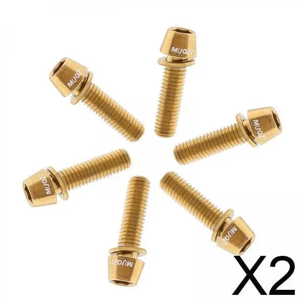 

2x6 шт. винты для выноса велосипеда, набор болтов, болты для выноса велосипеда, аксессуары, аксессуары, ремонт велосипедных винтов для дискового тормоза для горного велосипеда