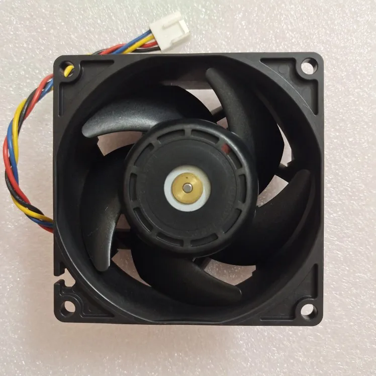 Sanyo Denki 9HV0812P1H6031 DC 12V 3.0A 80x80x38mm 4-Wire Server Cooling Fan