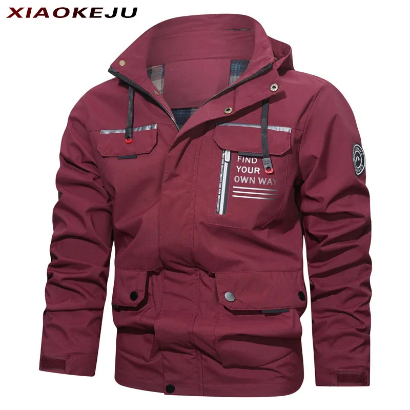 

Men's Winter Parka With Hood Jackets Clothing Mens Coats Down Anorak Male Coat Clothes High Quality Waterproof Jakets Plus Size