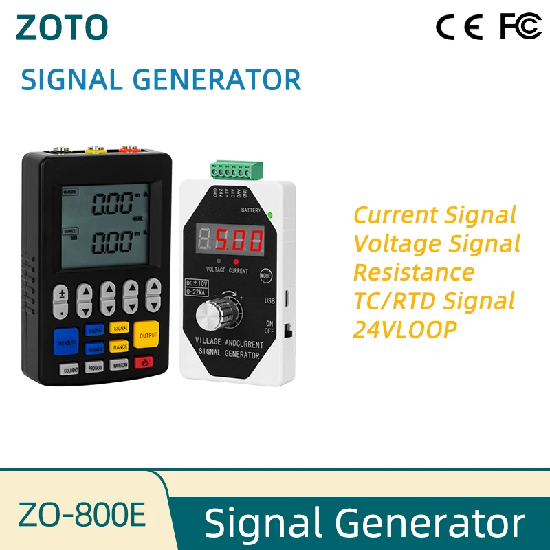 Multifunction Signal Generator Portable Signal Sources Current Rtd Thermocouple…