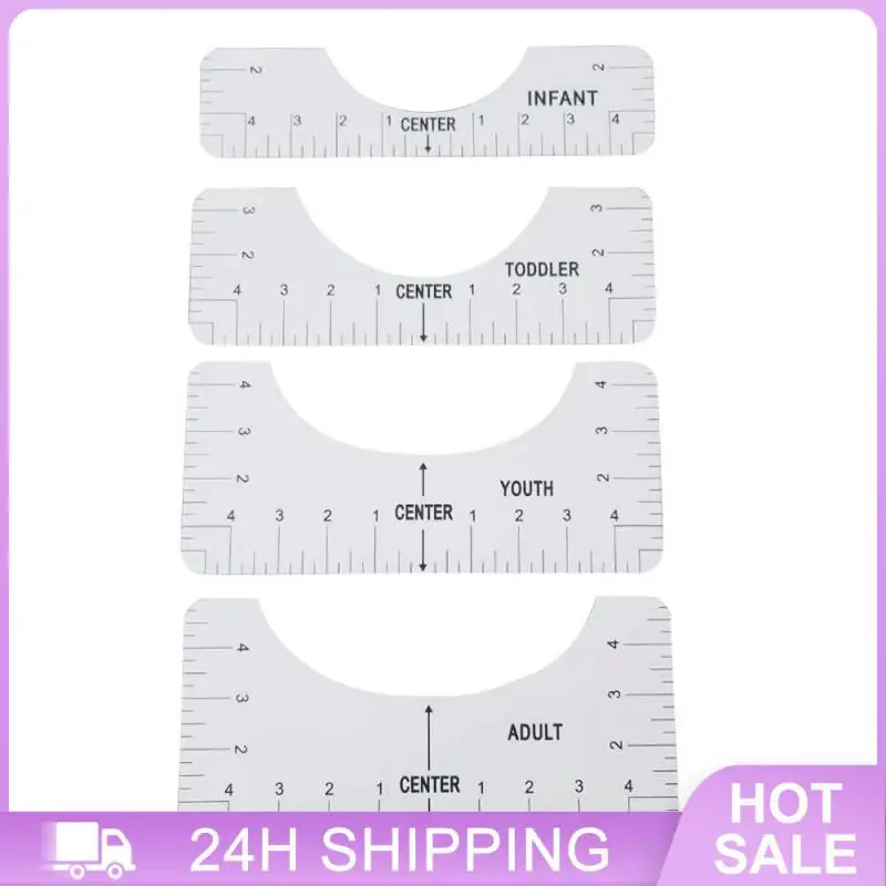 T-shirt Alignment Ruler Practical Versatile And Multi Purpose Easy Craft Durable Pvc Material Accurate Alignment Craft