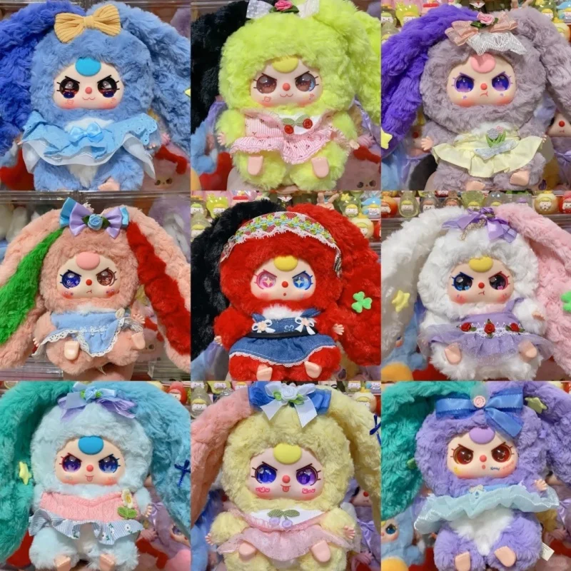 

Baby three Lily Rabbit Town Series V4 Модная слепая коробка Милая кукла Подвеска Сумка Украшение Коллекция Детские игрушки Подарок для девочки