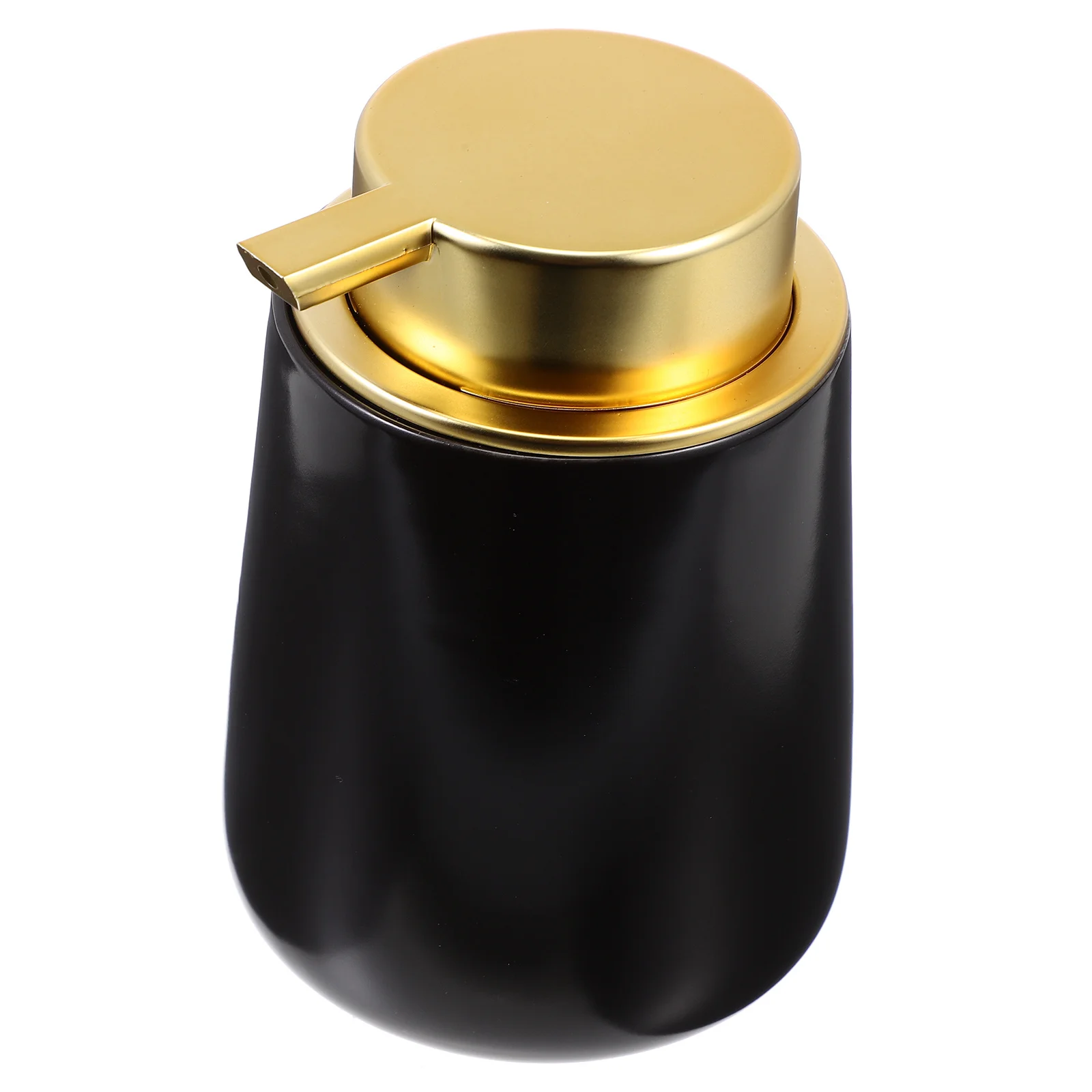 

Press Type Liquid Soap Bottle Ceramic Empty Bottle for Shampoo Shower Gel Dispenser Reusable Bathroom Holder Holder