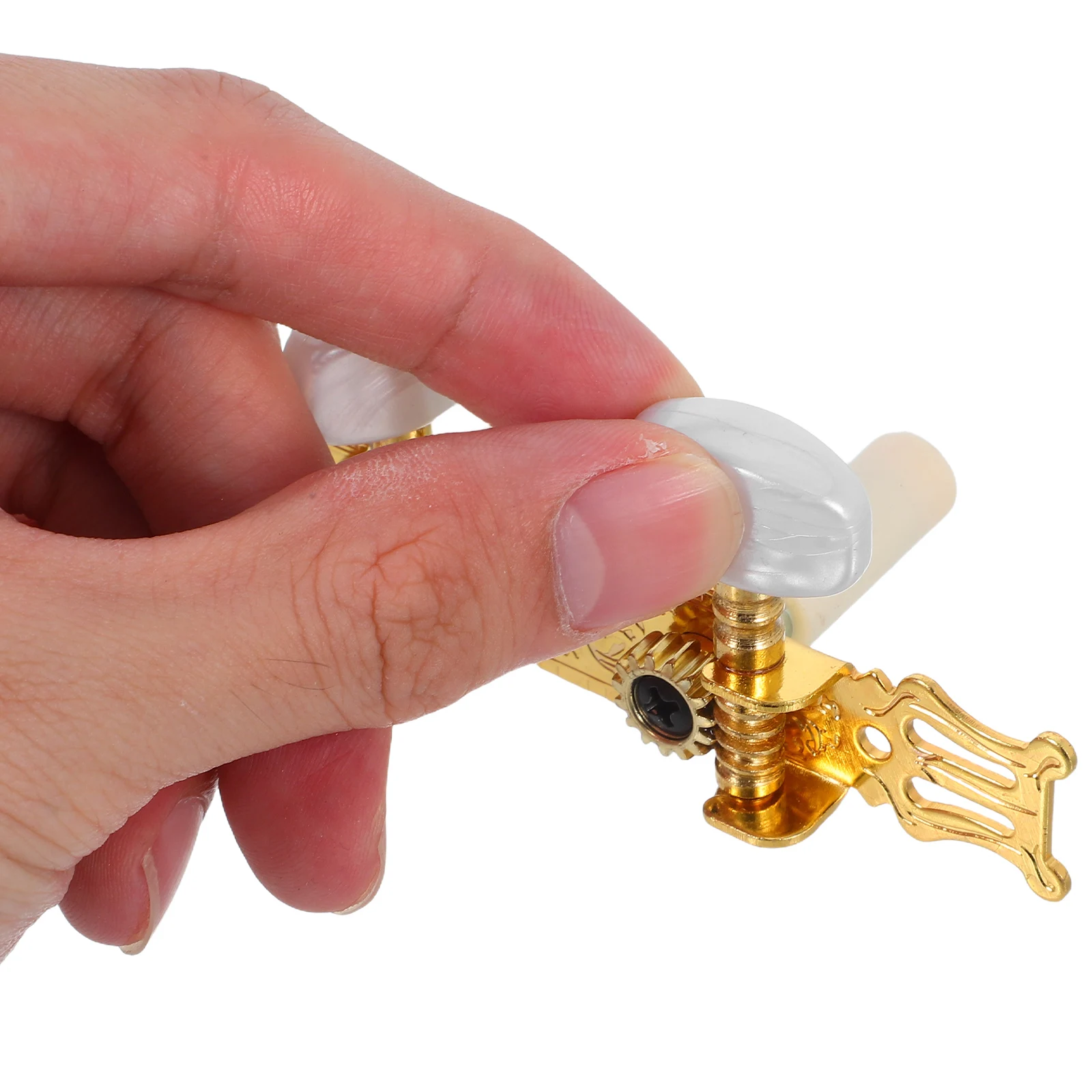 

2pcs Tuning Pegs Open Style Iron Precision Pegs For Acoustic Ukulele Lightweight Quick Tuning Travel Performance Compatible With