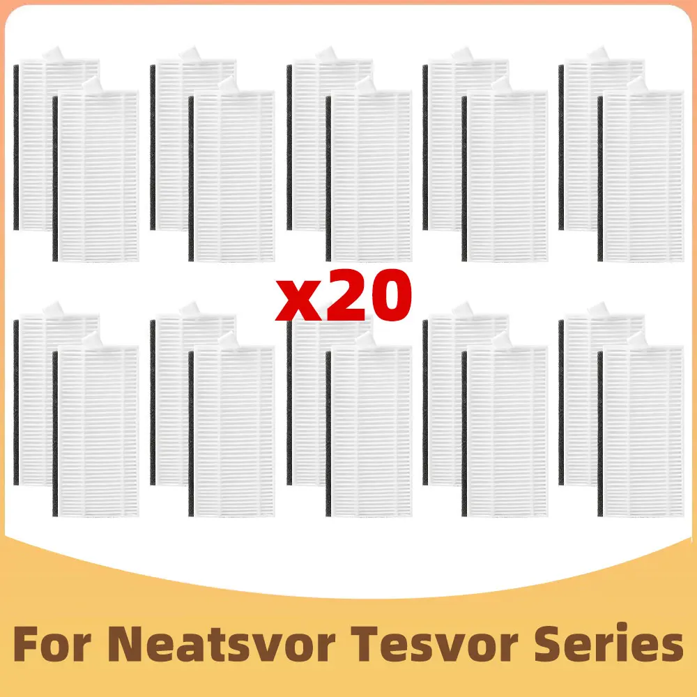 Compatible for Neatsvor X600 Pro X600 X520 X500 Pro X500 Tesvor X500 X500Pro S6 Netbot S5 Hepa Filter Spare Part replacements