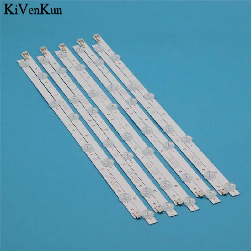 10 PCS/Set Brand New TV's LED Lamp Bars For Onn ONA50UB19E05 Backlight Strip DLED50SMD 5X8 0001 Lanes Tapes For RCA RSNMU5036-B