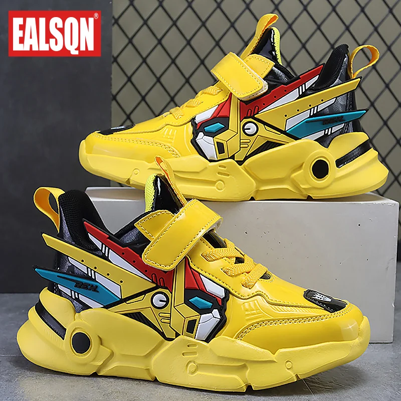 Kids Shoes Boys Sneakers PU Leather Children Sneakers 2024 New Fashion Casual Sports Tennis Shoes for Boy