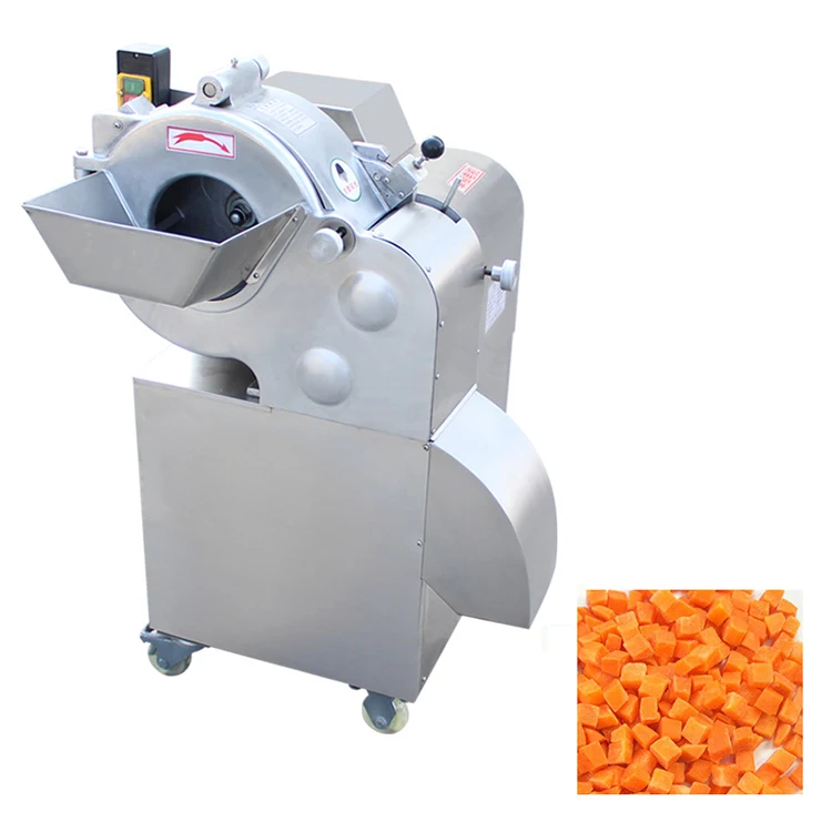Vegetable Cutter Dicer Carrot Potato Cabbage Fruit Cutting Dicing Machine