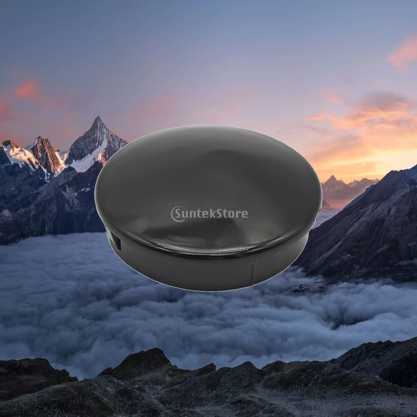 Professional PC Steering Wheel Center Cap Black Cover Watercraft Replace Part for Boat Engine Yacht