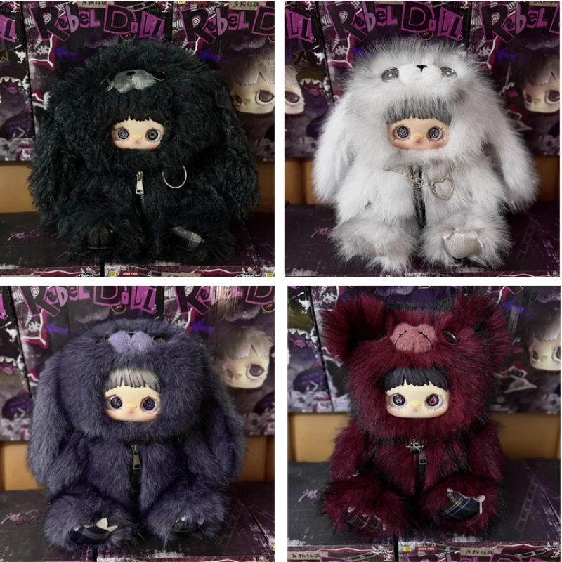 

Коллекционная виниловая кукла Maymei Rebel Doll Series в рюкзаке, слепая коробка, кавайный подарок для девочек и мальчиков, аниме-фигурка, таинственная коробка, праздничные игрушки