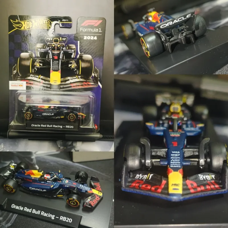 本物のホットウィール-hrv11-ゴールドラベル-f1-レーシングシリーズ-高品質ダイキャスト合金モデルおもちゃ車コレクション-サプライズギフト