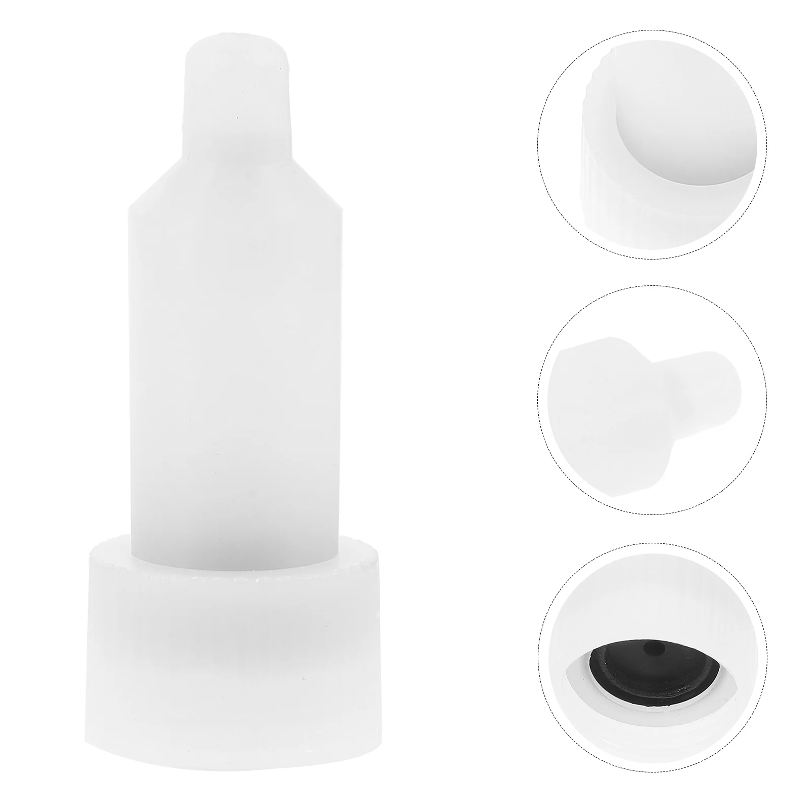 

Kitchen Soap Dispenser Lotion Bottle Parts Head Plastic Shampoo Accessories Heads
