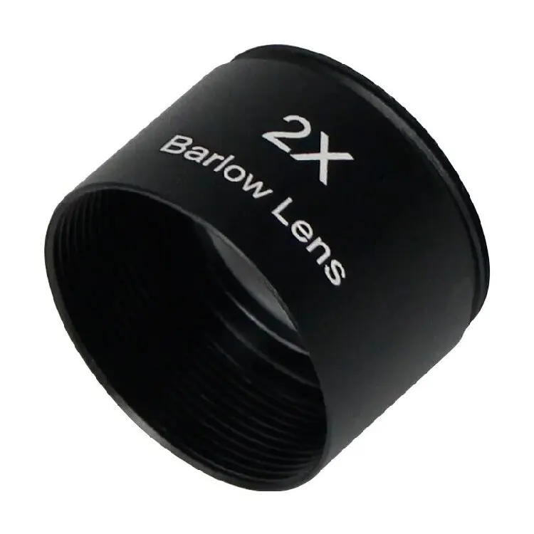 Datyson 1.25 Inch 2X Barlow Lens Fully Coated Optical Glass Telescope Eyepiece Accessory M30*1mm Filter Thread