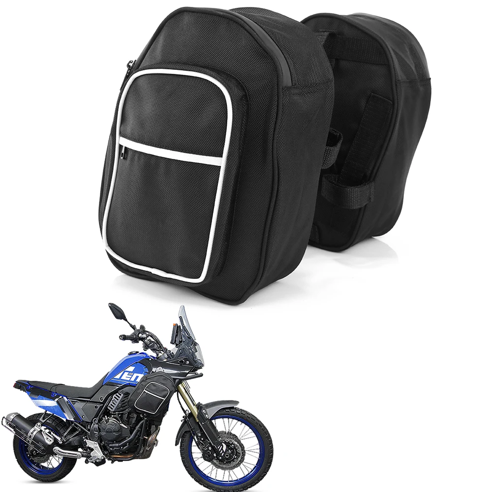 

For Ducati MONSTER DIAVEL STREETFIGHTER SCRAMBLER Motorcycle Waterproof Bags Saddlebags Frame Crash Bar Bags Side Luggage Bags