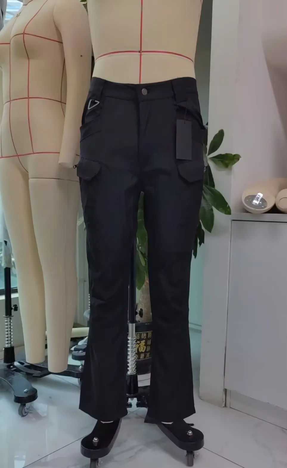 Men Cargo Pants Multi-Pockets Waterproof Classic Trousers Jogger Business Pants